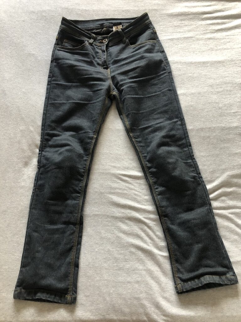 Taranis Elite AAA-rated single-layer motorcycle jeans in black