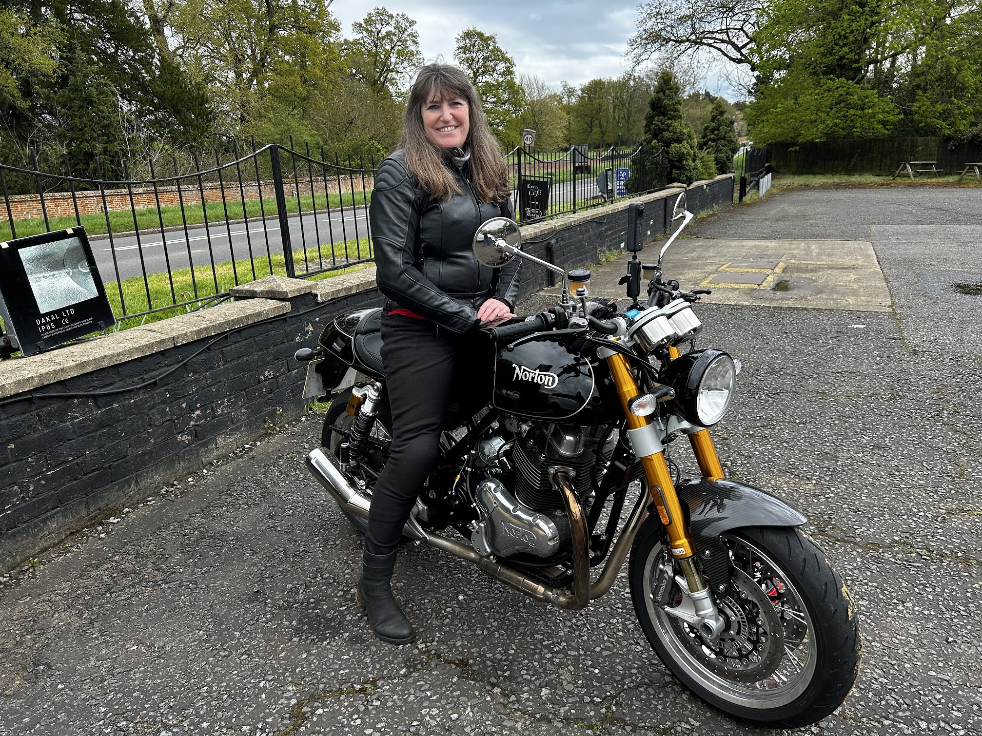 Norton commando leather jacket sale